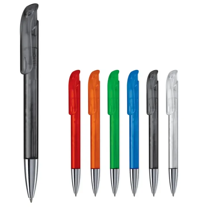 Ball pen Atlas transparent metal tip - LT80827 (gadzety reklamowe)